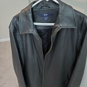 Gap leather jacket